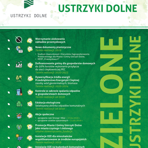Program Zielone Ustrzyki Dolne